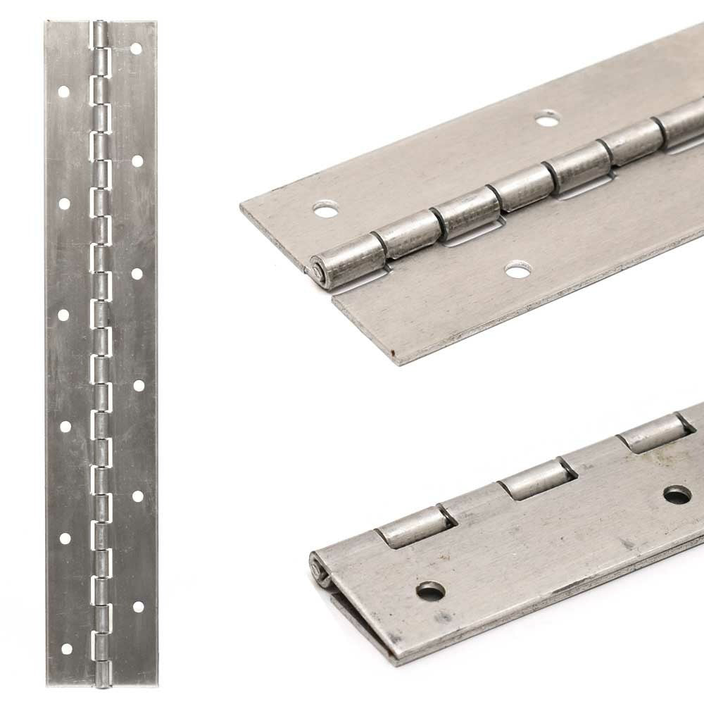 Piano Hinge 12 x 2 Inch Aluminum