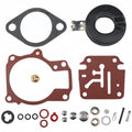 Carburetor Repair Kit W/ Float For Johnson Evinrude 18-50 55 60 70 Hp