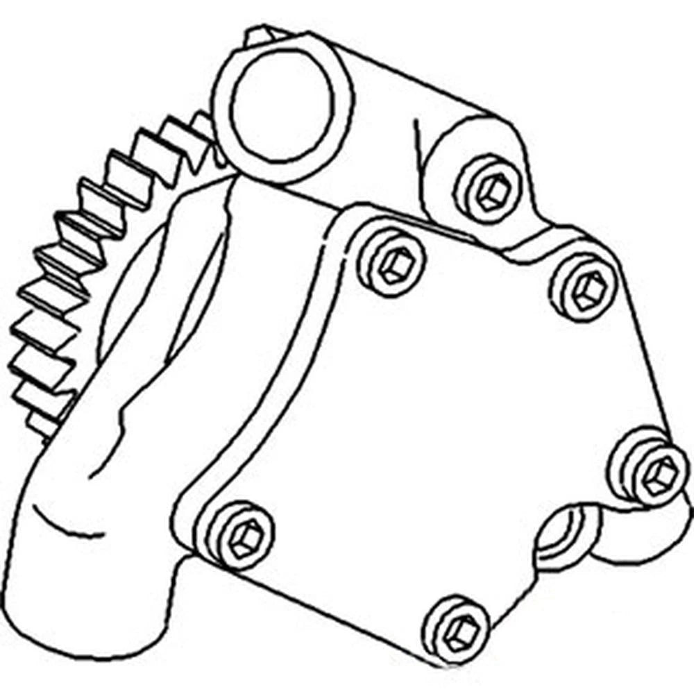 4231142 New Engine Oil Pump Fits Allis Chalmers Tractor 7110 7120