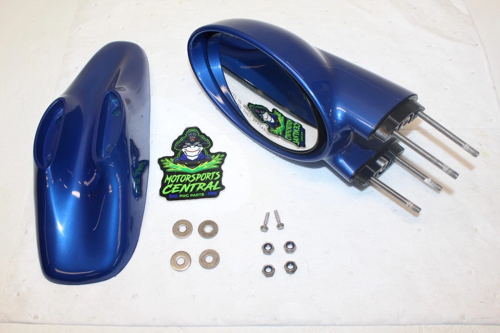 Good Oem Sea Doo 2001 Gtx-di 2002 Gtx-rfi Blue Left Mirror W/ Support