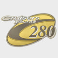 Raised Emblem Decal Cruisers 280 Logo by Cruisers