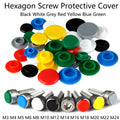Multicolor Hex Socket Allen Bolt Screw Protector
