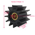 Impeller For Sherwood 17000k Jabsco 18958-0001 Cef 500164 Cat 1w5664