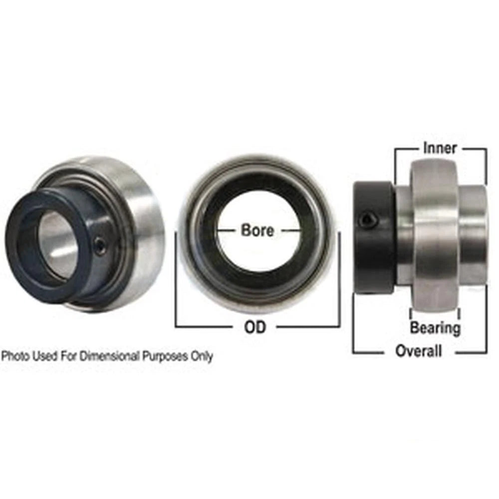 A-1203kppb4-p-<wbr/>ai Bearing, Ball; Spherical W/ Collar, Pre-lube