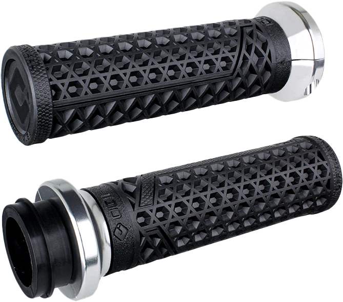 Odi Vans Signature Tbw 1 Inch Black/silver V-twin Motorcycle Grips