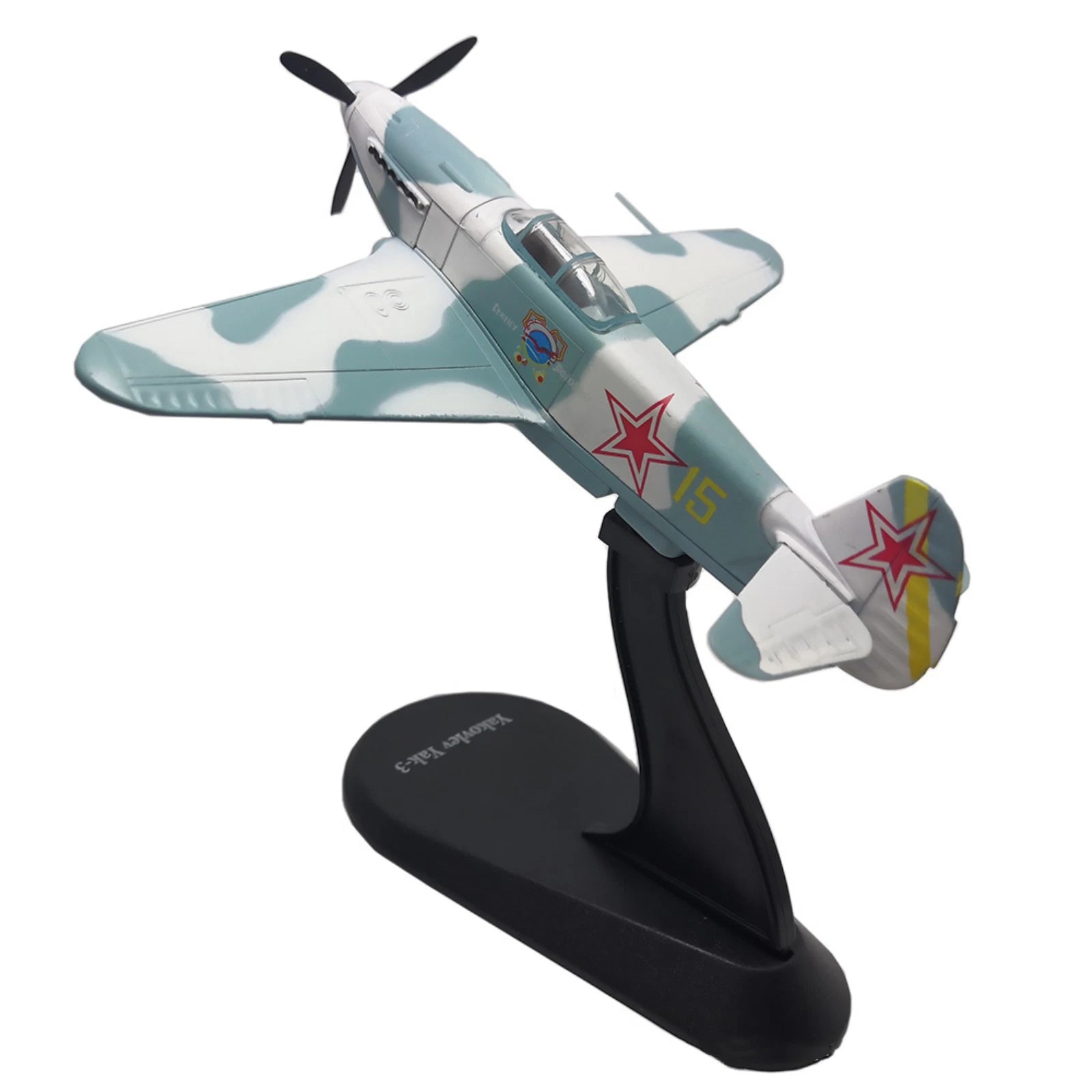 1/72 Alloy Wwii Soviet Yak-3 Fighter Aircraft Model Souvenir Gift For