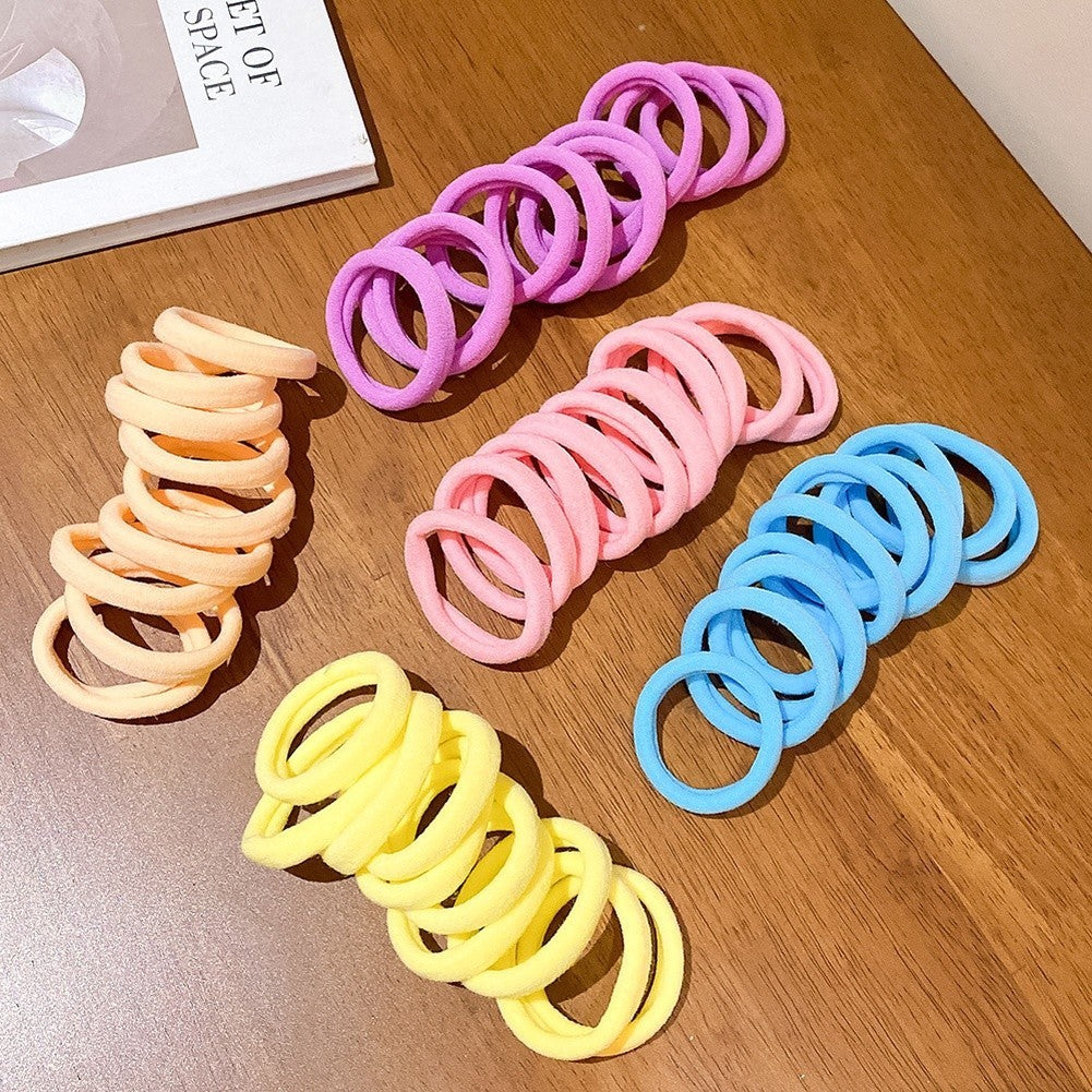Soft Fabric Hair Ties No Damage