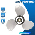 9 7/8 X 12 Outboard Stainless Steel Propeller For Yamaha 20-30hp 10