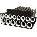 Legend Boat Rod Holder Organizer | Alpha 211 Black 14 Tube (Stbd)