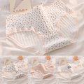 Ladies Underwear Double-Layer Low Waist Design
