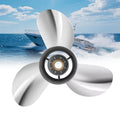 21 Stainless Boat Prop Fit Yamaha 50-130 Hp 15 Spline