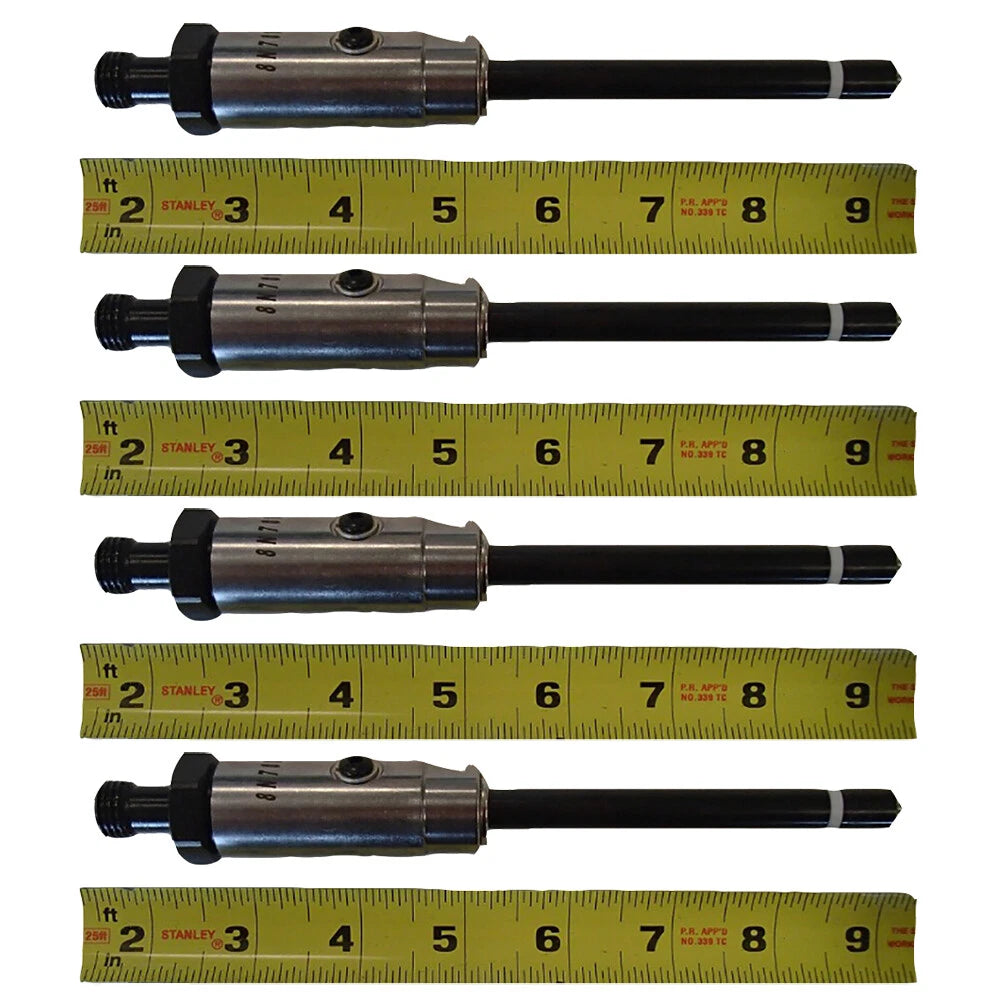 Set Of 4 Fuel Injectors Pencil Nozzle Fits Caterpillar Fits Cat 3304