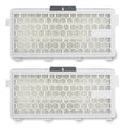 Sf-ha 50 2* Hepa Replacement Filters For Miele Complete C2, Compact C2