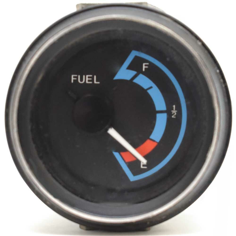 Stewart Warner Boat Fuel Gauge 2 1/4 Inch Black Blue by Stewart Warner