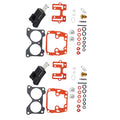 2 Carburetor Carb Rebuild Kit 439076 For Johnson Evinrude 155 175 185