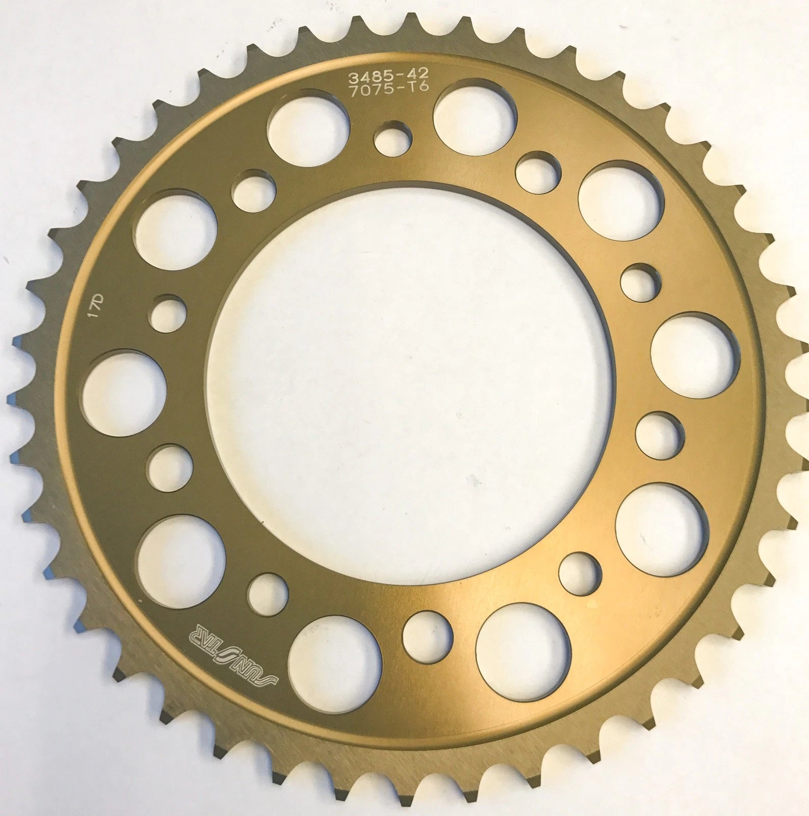 Sunstar Rear Sprocket Aluminum 42t For Yamaha Yzf-r1 (2015-2019)