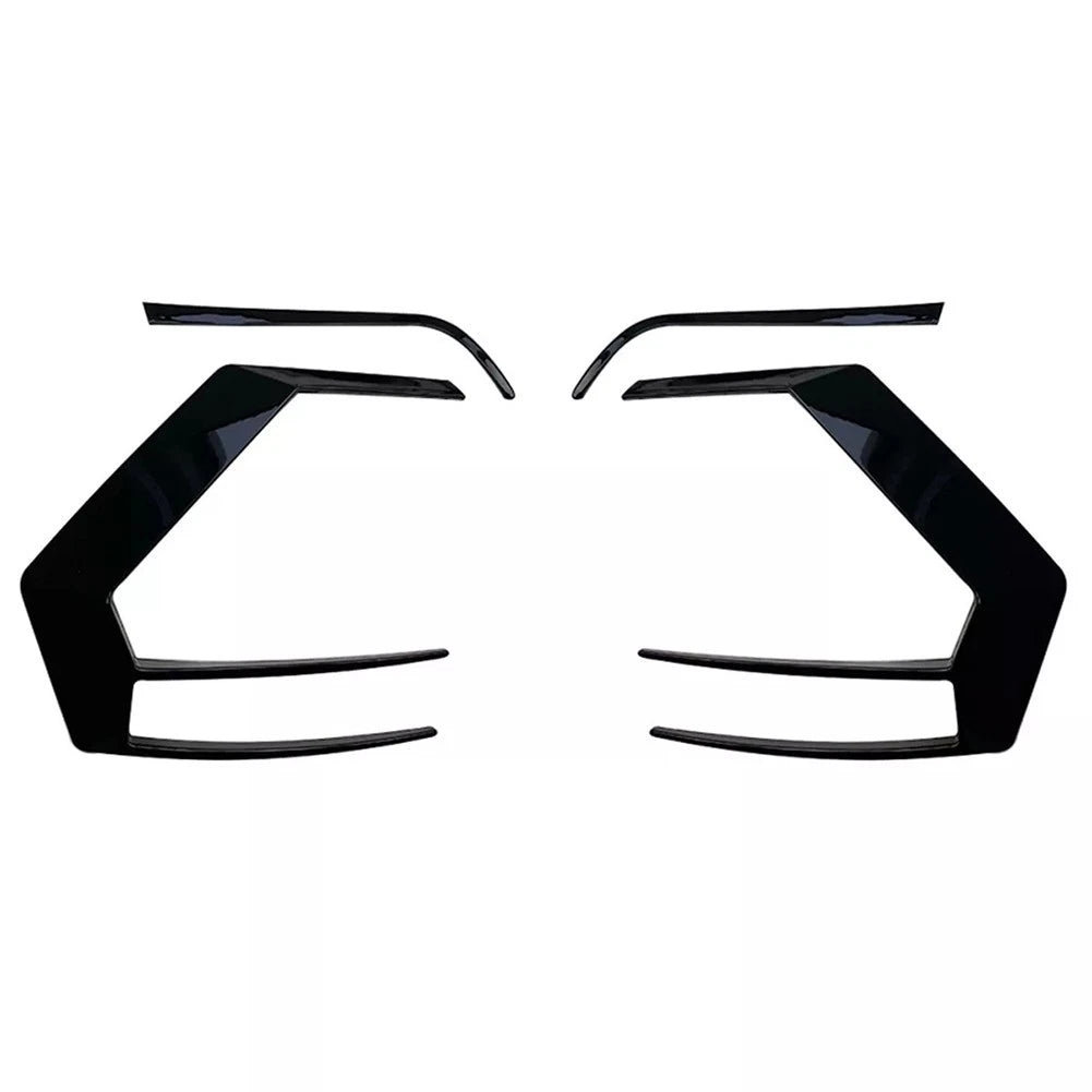 Aerodynamic Design Black Rear Bumper Lip Spoiler For For Golf Vii