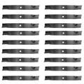 Qty 18: High Lift Mower Blade Fits John Deere Replaces M128485