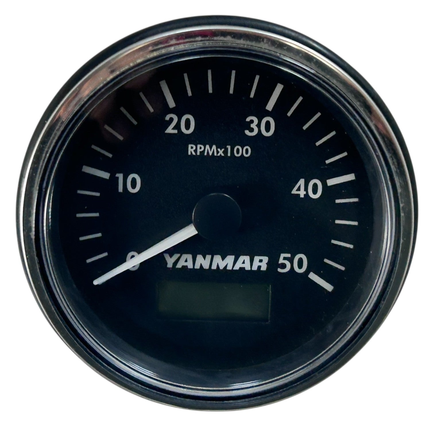 Yanmar 164100-50100, Marine Black Hour Tachometer Gauge 5000rpm -