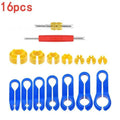 Fuel &Amp; Ac Line Quick Disconnect Tool Set 16 Pcs For Diy Mechanics