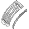 Ah205259 New Combine Wide Spaced Front Concave Fits John Deere
