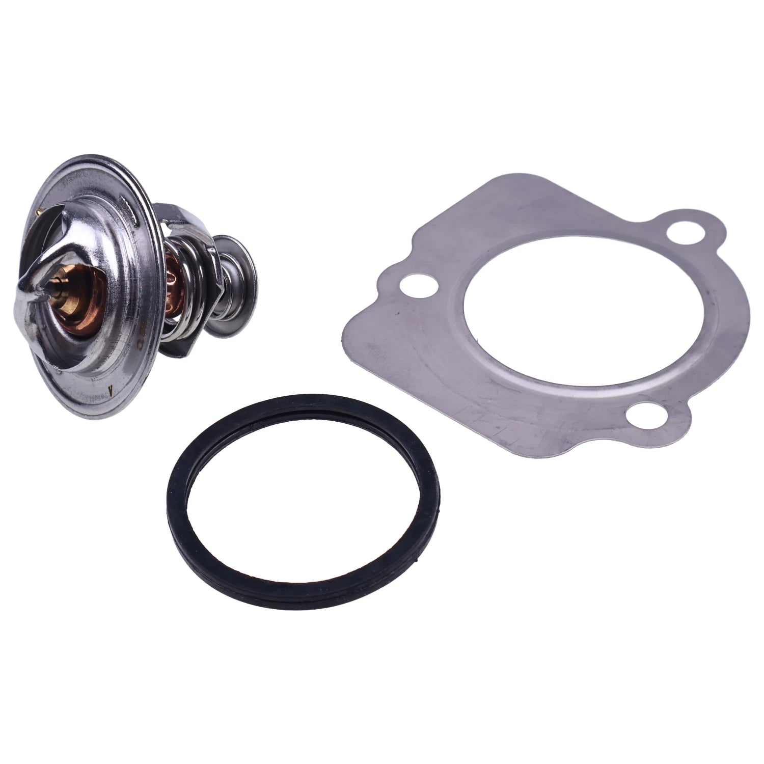 Thermostat &Amp; Gasket 1c020-73273 1c011-73010 For Kubota V3300