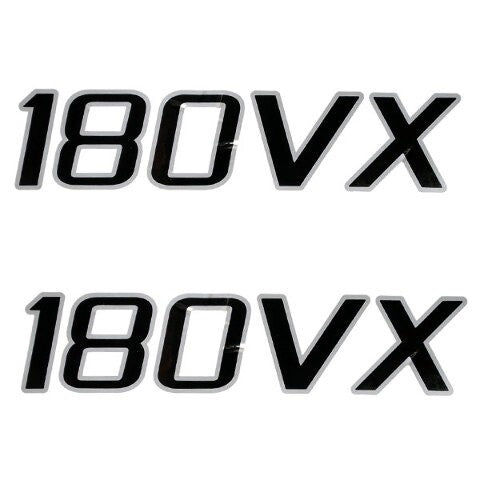 Kenner Boat Decal Stickers 180 VX by Kenner
