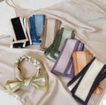 Silk Long Scarf Hair Tie Accessory