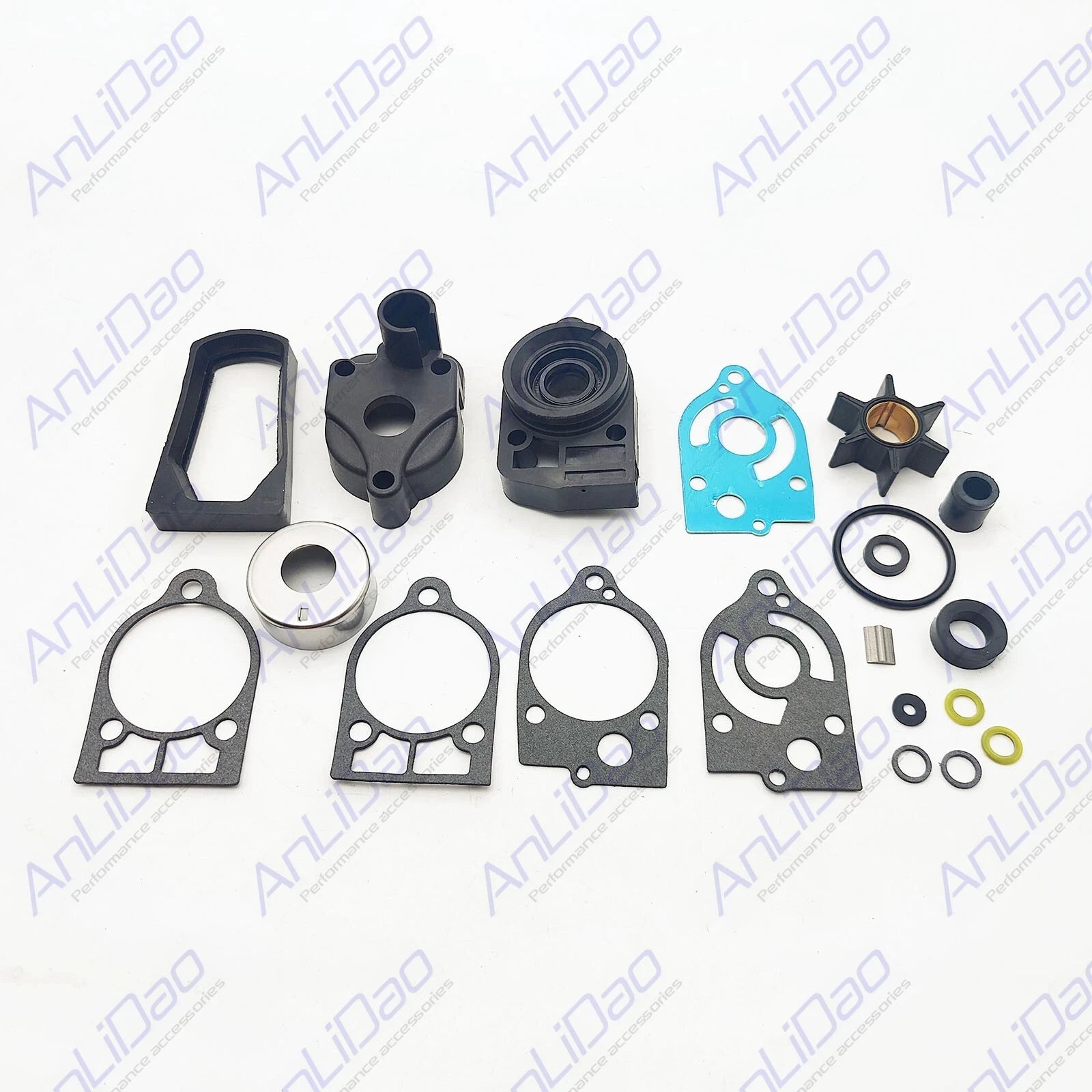 Fit Mercury 40hp-70hp Water Pump Kit W Housing 46-73640a2 12180