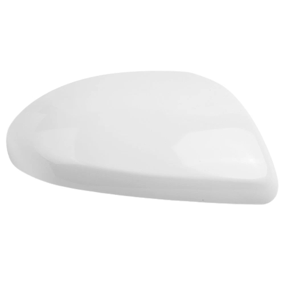 White Abs Mirror Cover Cap For Mazda 3 Bl 2008 2013 Right Side Long
