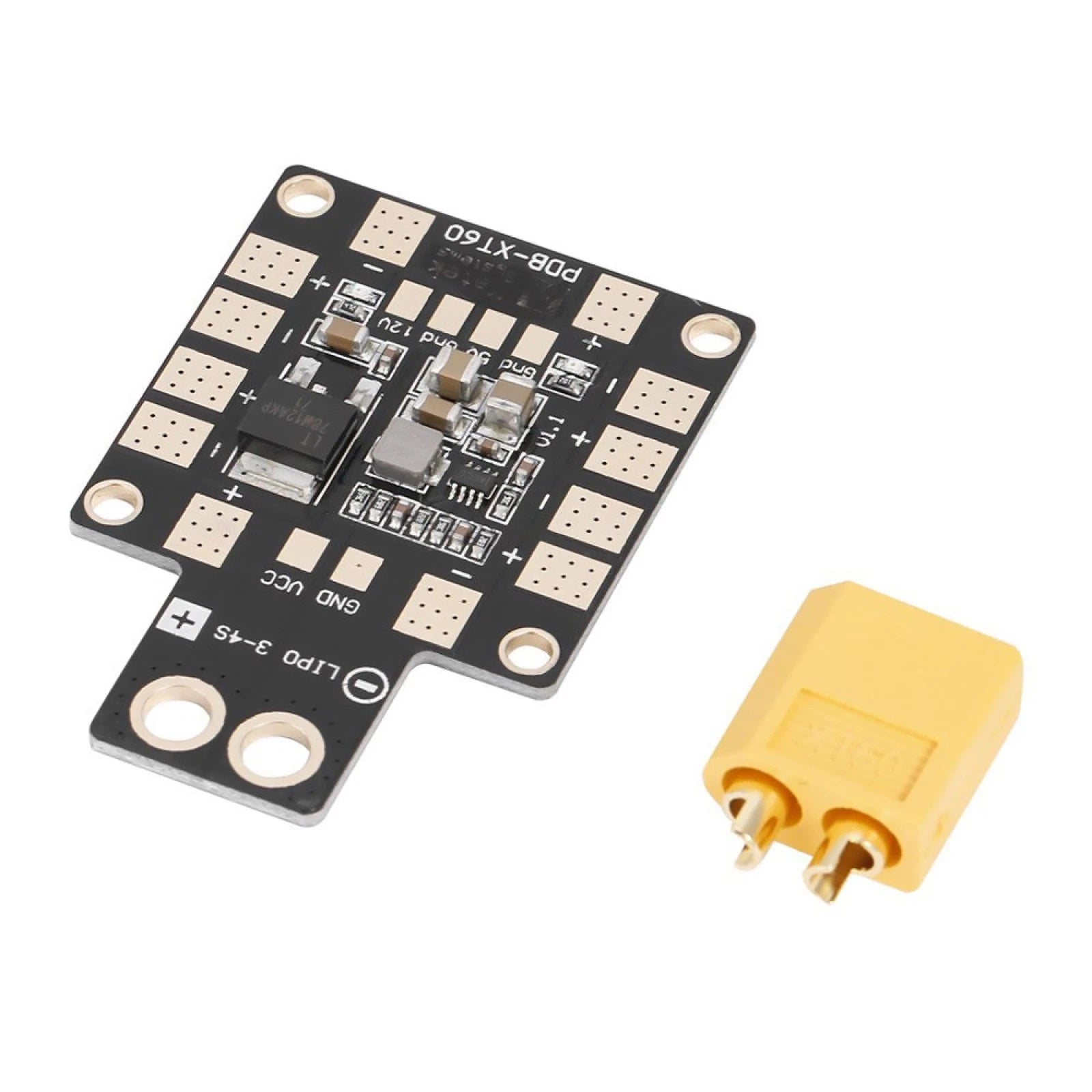 Rc Drone Dual Bec Pdb Xt60 Board Mudule Power Distribution Board