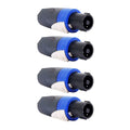 Nl4fc Speaker 4 Pole Cable Plug Connector For Audio Speaker Replace