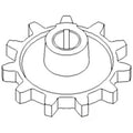 2412960w1 Sprocket, Clean Grain Elevator, Upper