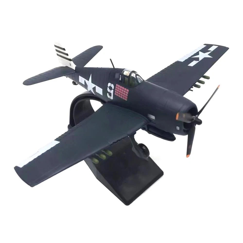 1:72 Wwii F6f Hellcat Shipboard Fighter Simulation Alloy Aircraft
