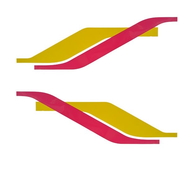 Graphic Decals Rinker Yellow Pink by Rinker