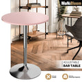 23.6" Adjustable Height Pub Bar Table