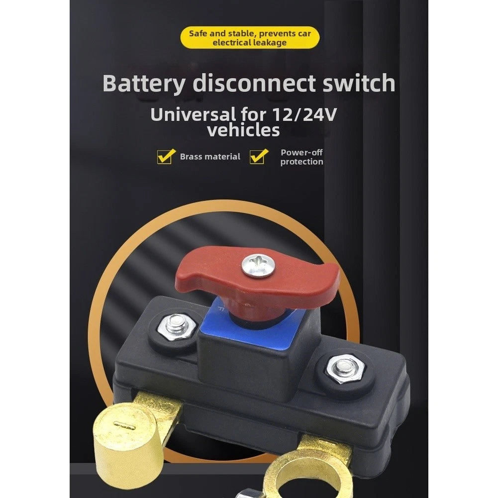 Heavy Duty 100a Battery Disconnect Switch For 12V 24V Vehicles Made