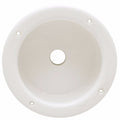 Larson Boat Round Panel Housing 6 1/2 Inch White Plastic by Larson