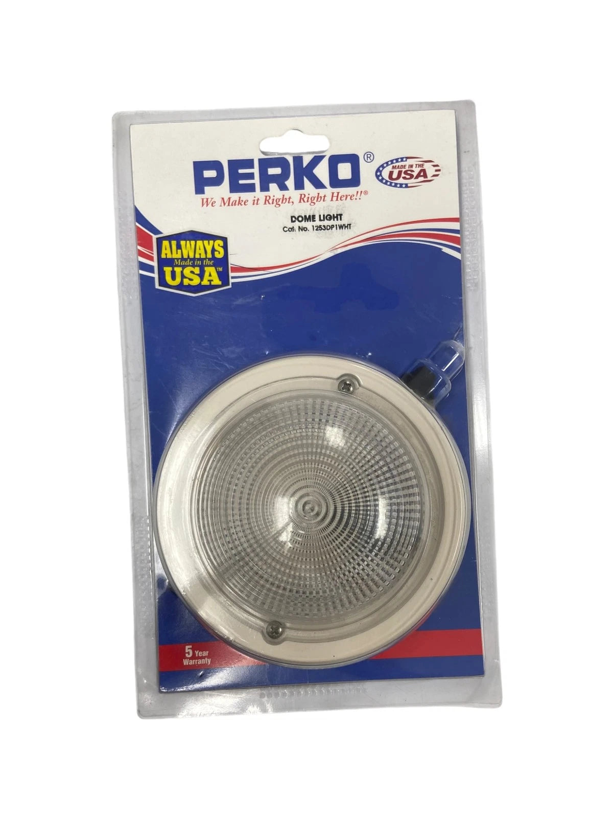 Perko 1253dp1wht, Dome Light, Exterior Surface | Hook & Hull Co