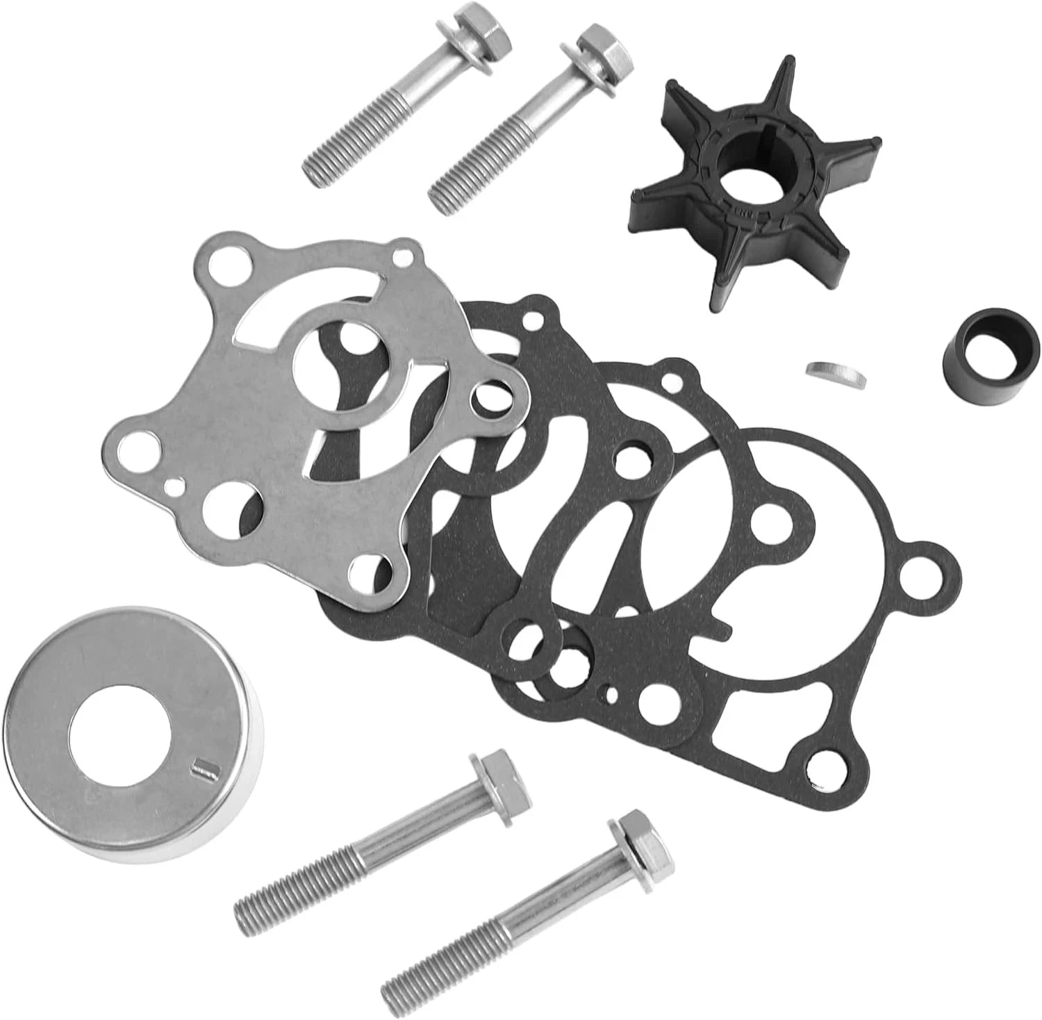 6h4w0078 Water Pump Impeller Kit For Yamaha Marine 2-stroke 40hp 50hp