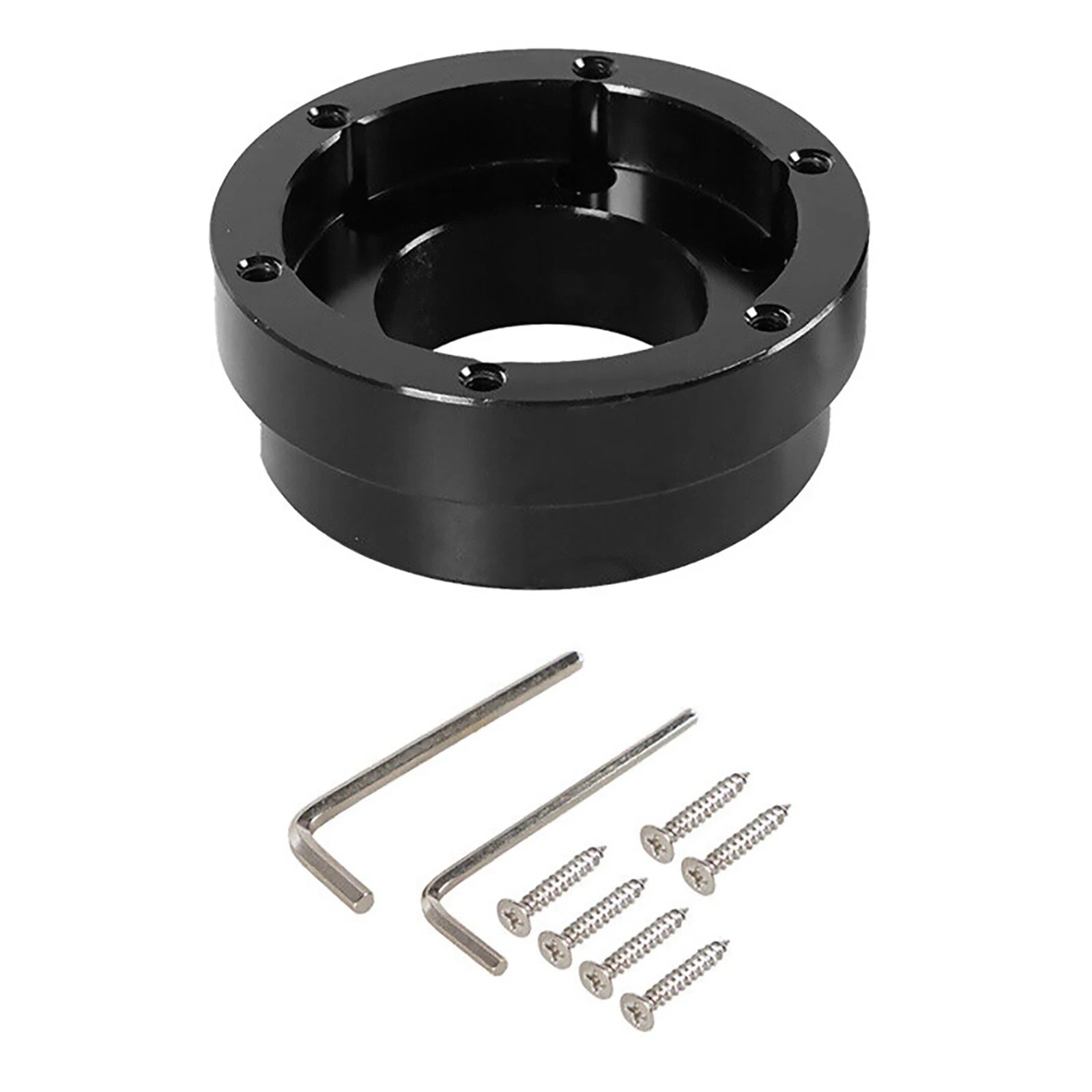 Black 70mm Racing Steering Wheel Adapter Plate Kit For Logitech G29