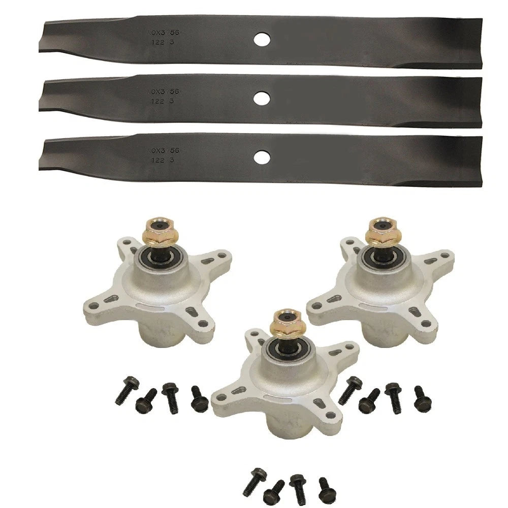 Deck Rebuild Kit Spindles Blades Fits Toro Timecutter Z5000 Z5020