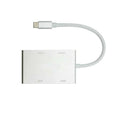 4 In 1 Usb-c Type-c To 4k Hdmi Vga Dvi Converter Usb 3.0 Hub Adapter