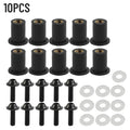 Windscreen Bolt M5x16mm Screws Set M5 Rubber Nuts Motorcycle
