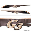 SunCatcher LX Pontoon Boat Fence Decals Stickers Set of 2 by SunCatcher
