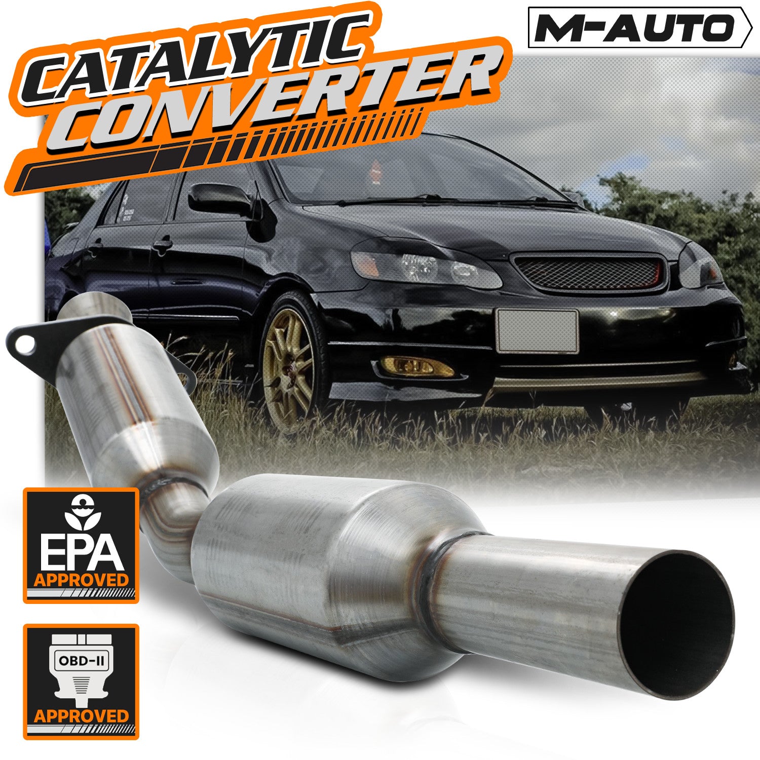 Catalytic Converter for 2001-2006 Vibe and Corolla