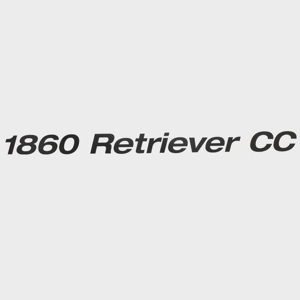 Crestliner Boat Decal 2201940 | 1860 Retriever CC 22 1/2 Inch MatteOpe