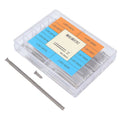 Box Steel Watch Band Clasp Tube Friction Pressure Bars Pins Rivet Ends