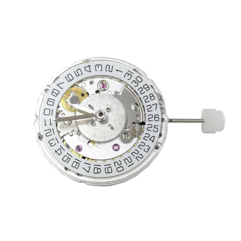 25 Jewels 4 Hands Date @3 Automatic Mechanical Watch Movement For Eta