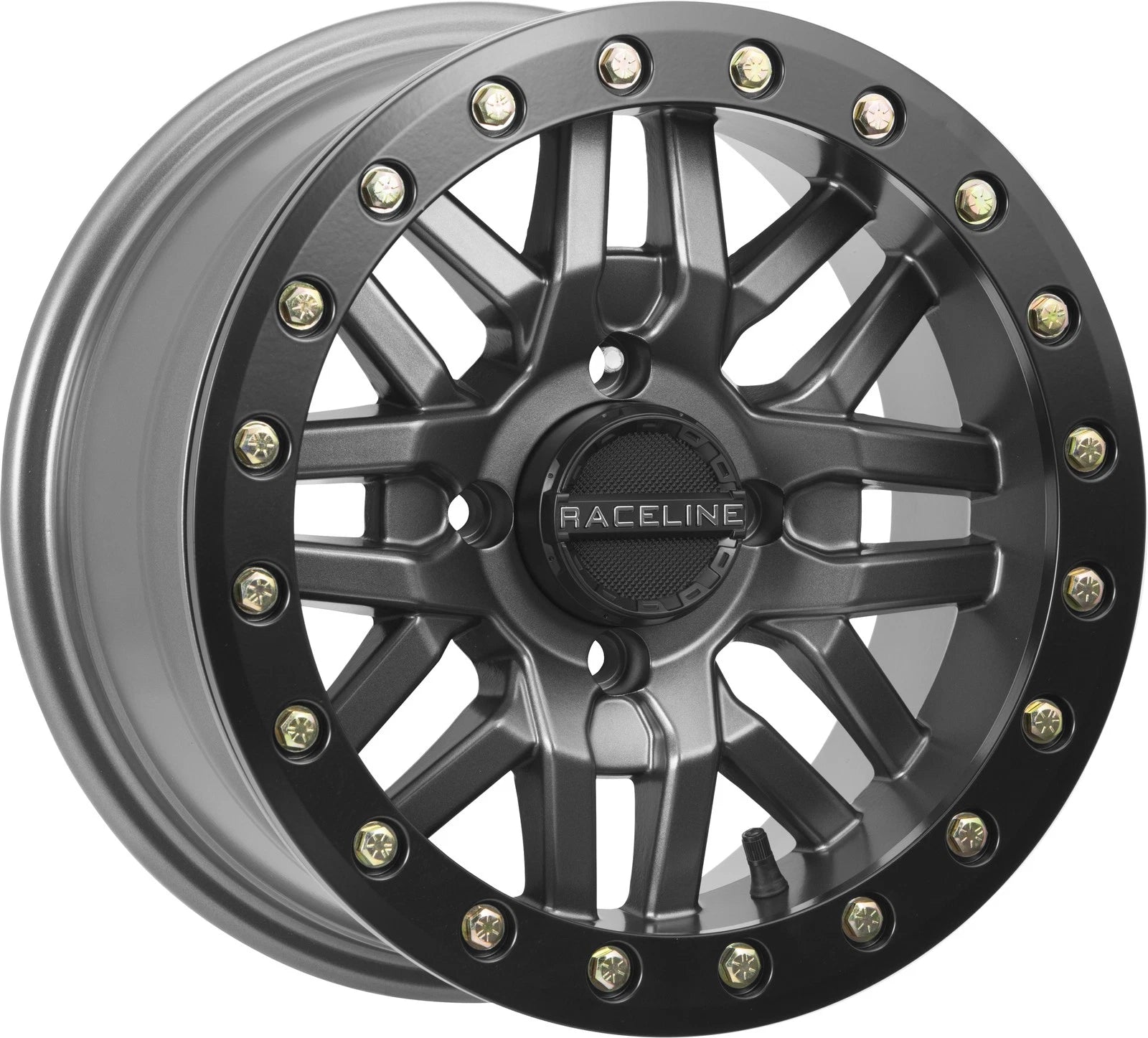 Raceline Ryno Beadlock Wheel 15x10 4/156 Fit Polaris Rzr 900 & Xp 1000